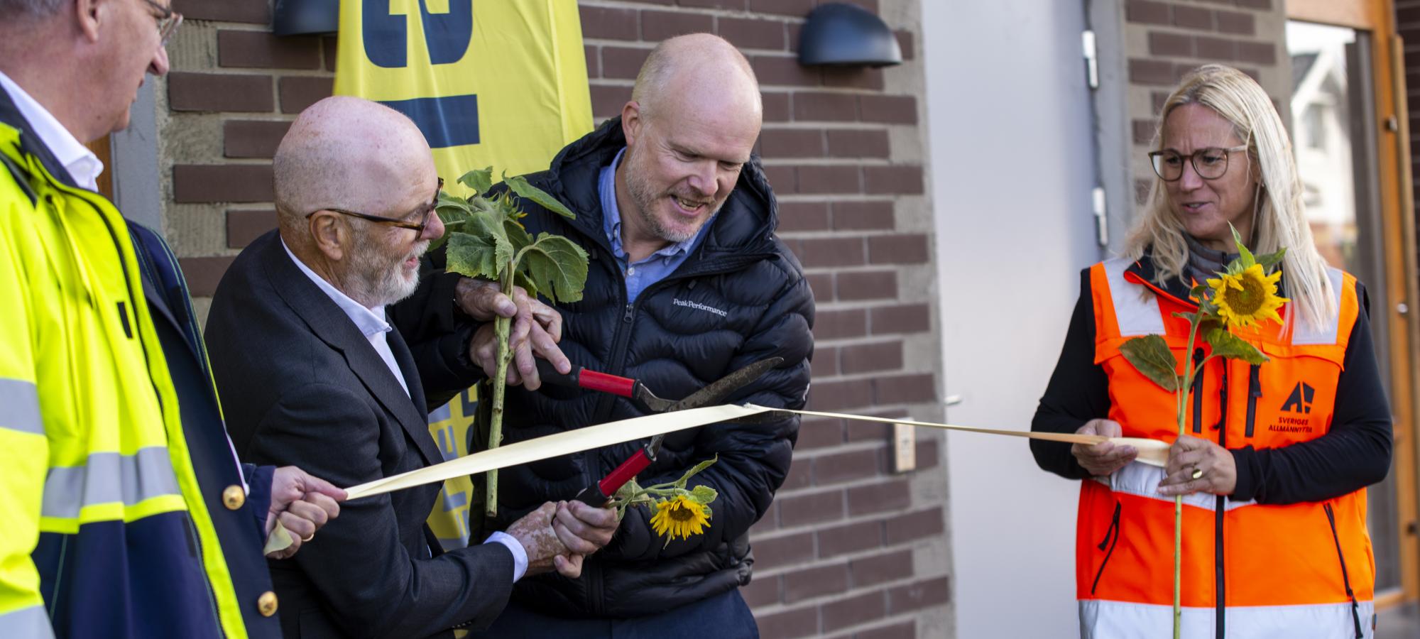 Det allra första färdigställda Kombohuset inom Sveriges Allmännyttas ramavtal, en ny generation kombohus, har nu invigts i Habo. JSB står som leverantör till huset Bo Punkt i Habo och beställare är Habo Bostäder. Foto: Marcus Vilson