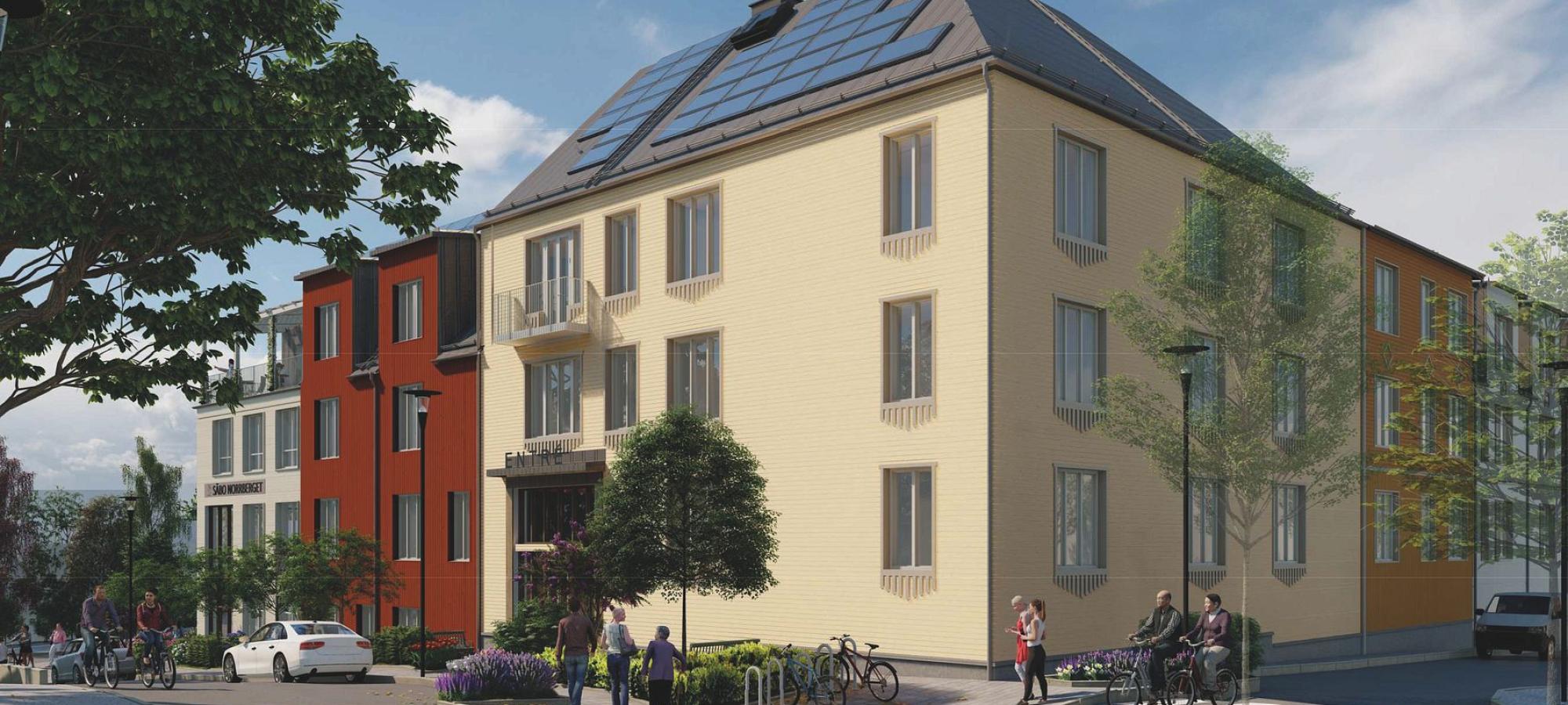 JSB Construction tecknar avtal för nytt klimatsmart särskilt boende i Vaxholm 