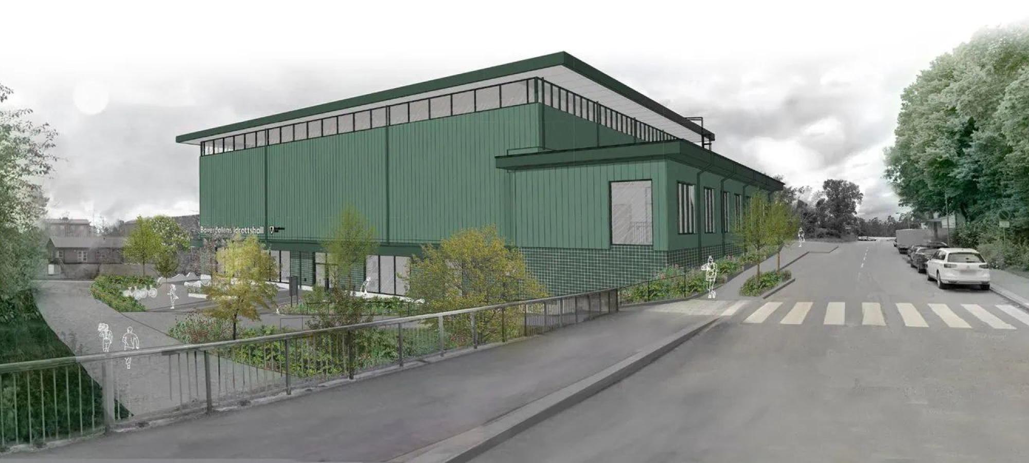 Ny idrottshall i Rågsved, Stockholm